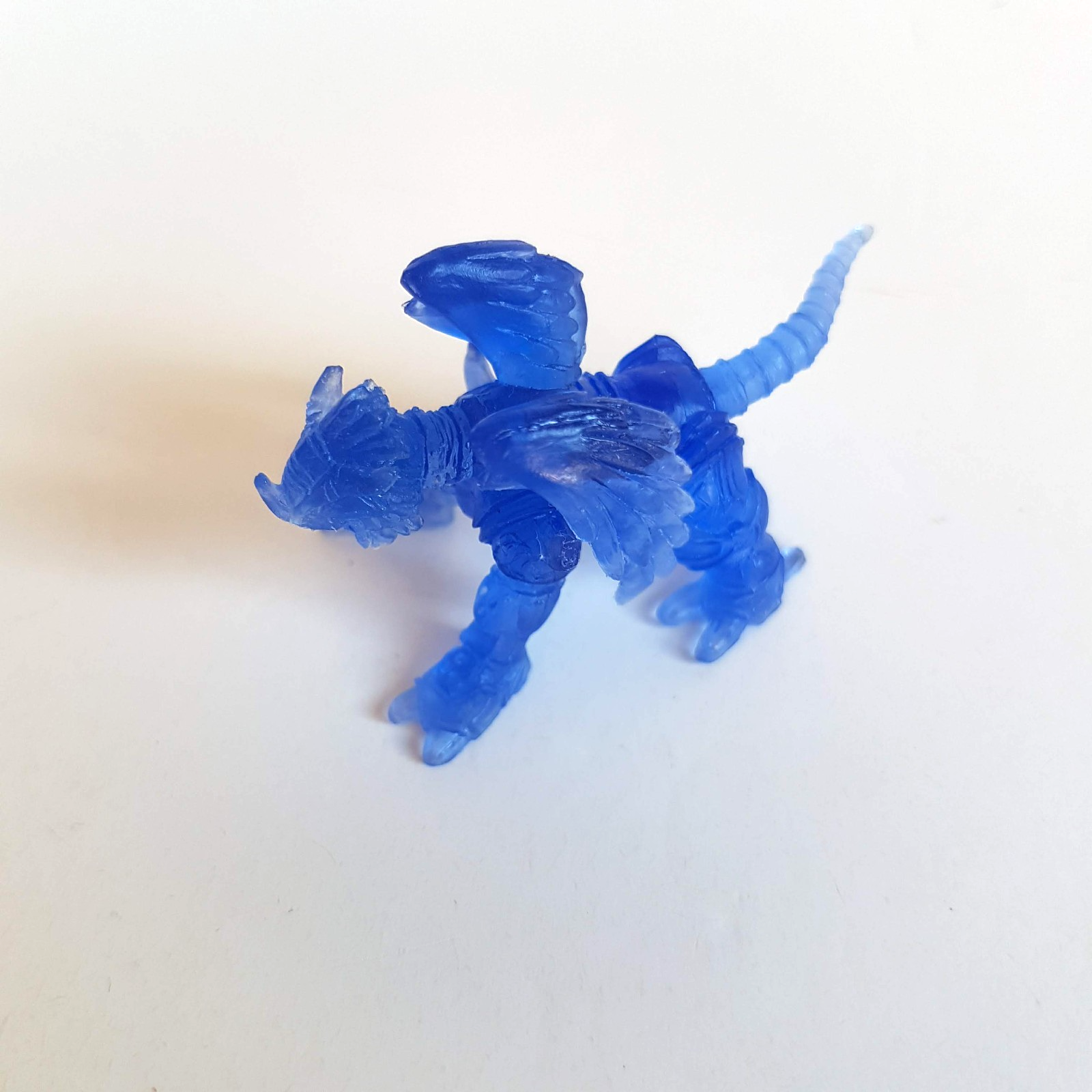 Digimon Digital Monsters ANCIENTGREYMON 2002 Blue 2cm Mini Figure H-T Bandai0