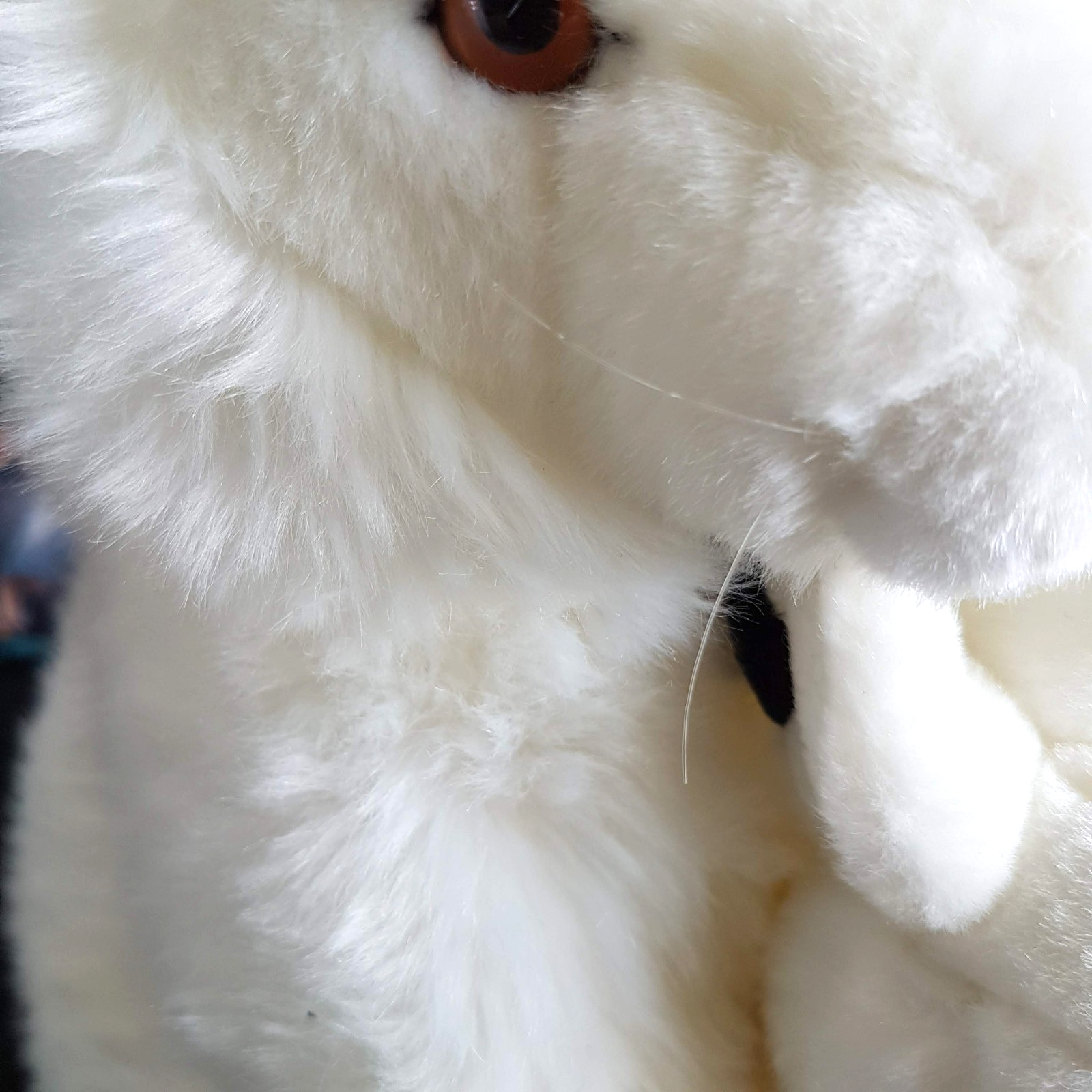 Rare WWF White ARCTIC HARE + BABY Plush Stuffed Animal Soft Toy Collectible HTF6