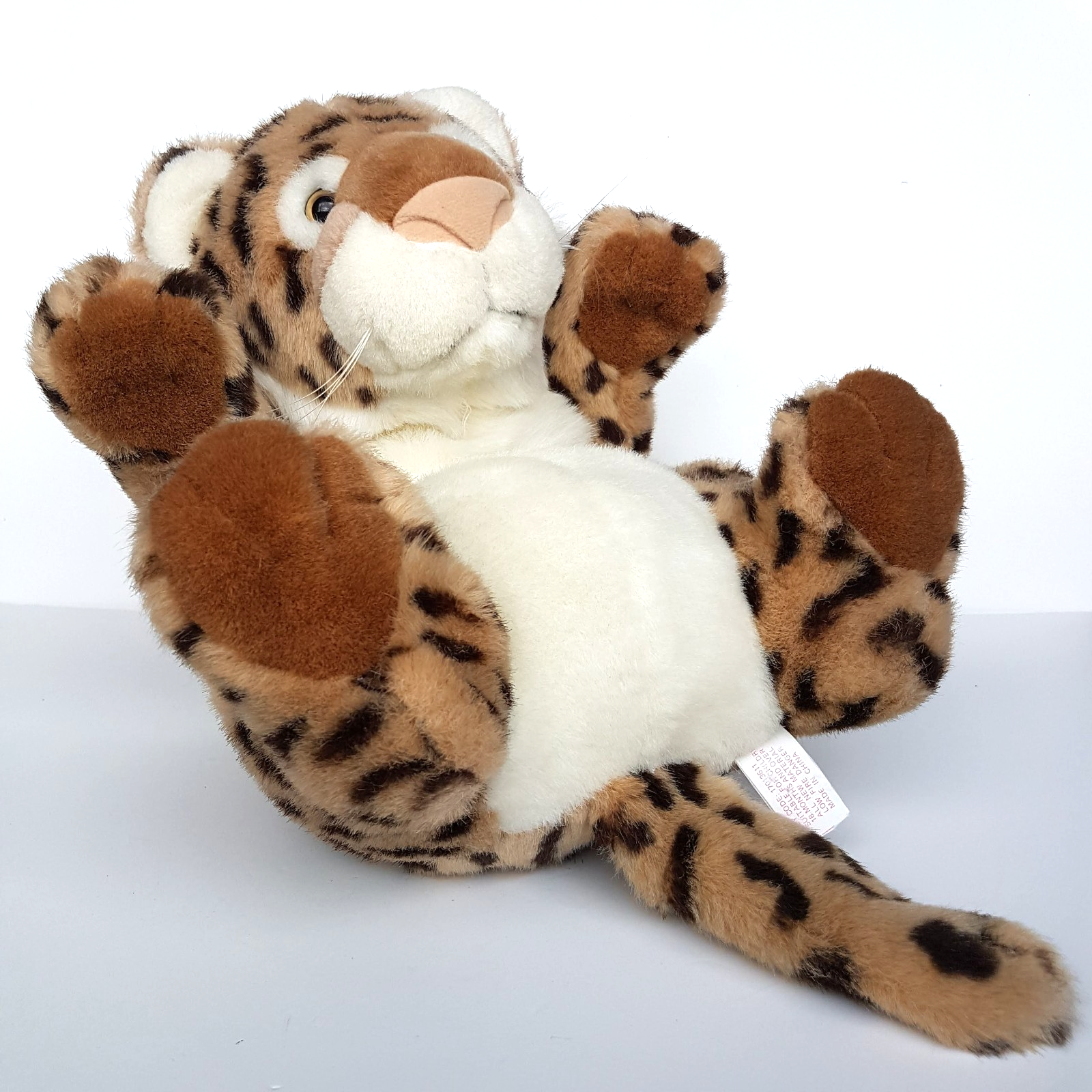 RARE Playful Plush CHEETAH CUB Wild Cat Soft Toy Stuffed Animal Leopard Jaguar1