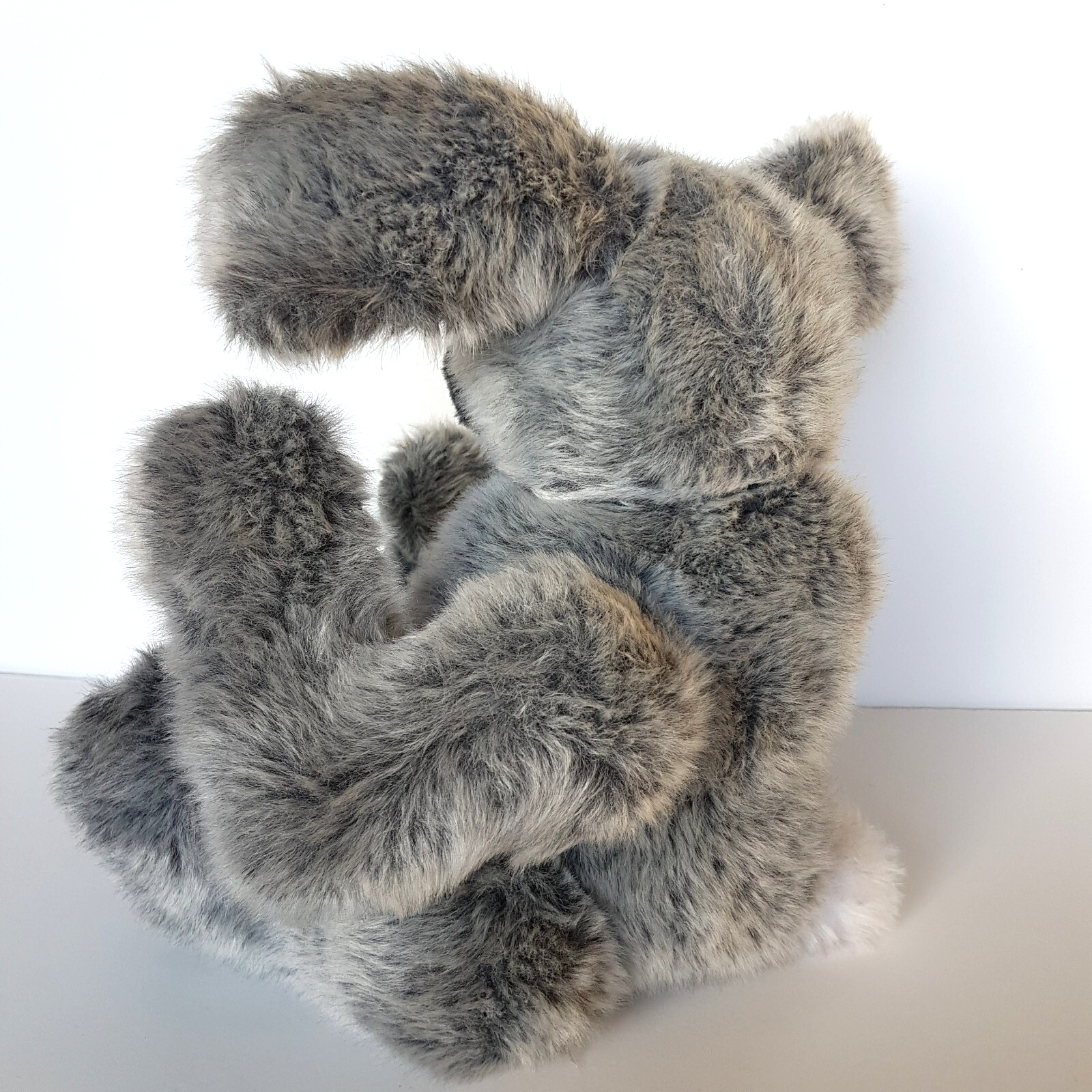 Jointed HANDMADE GREY BUNNY RABBIT 34cm Plush Weighted Stuffed Animal Soft Toy9