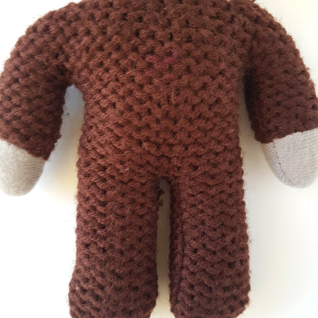 MR BEAN TEDDY BEAR 17cm Soft Toy Plush NO TAGS Stuffed Animal Knit Small TV Cute5