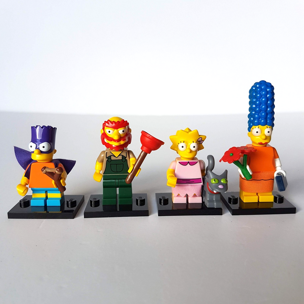 LEGO The Simpsons BARTMAN LISA MARGE WILLIE Minifigure Minifig Series 2 Mystery1