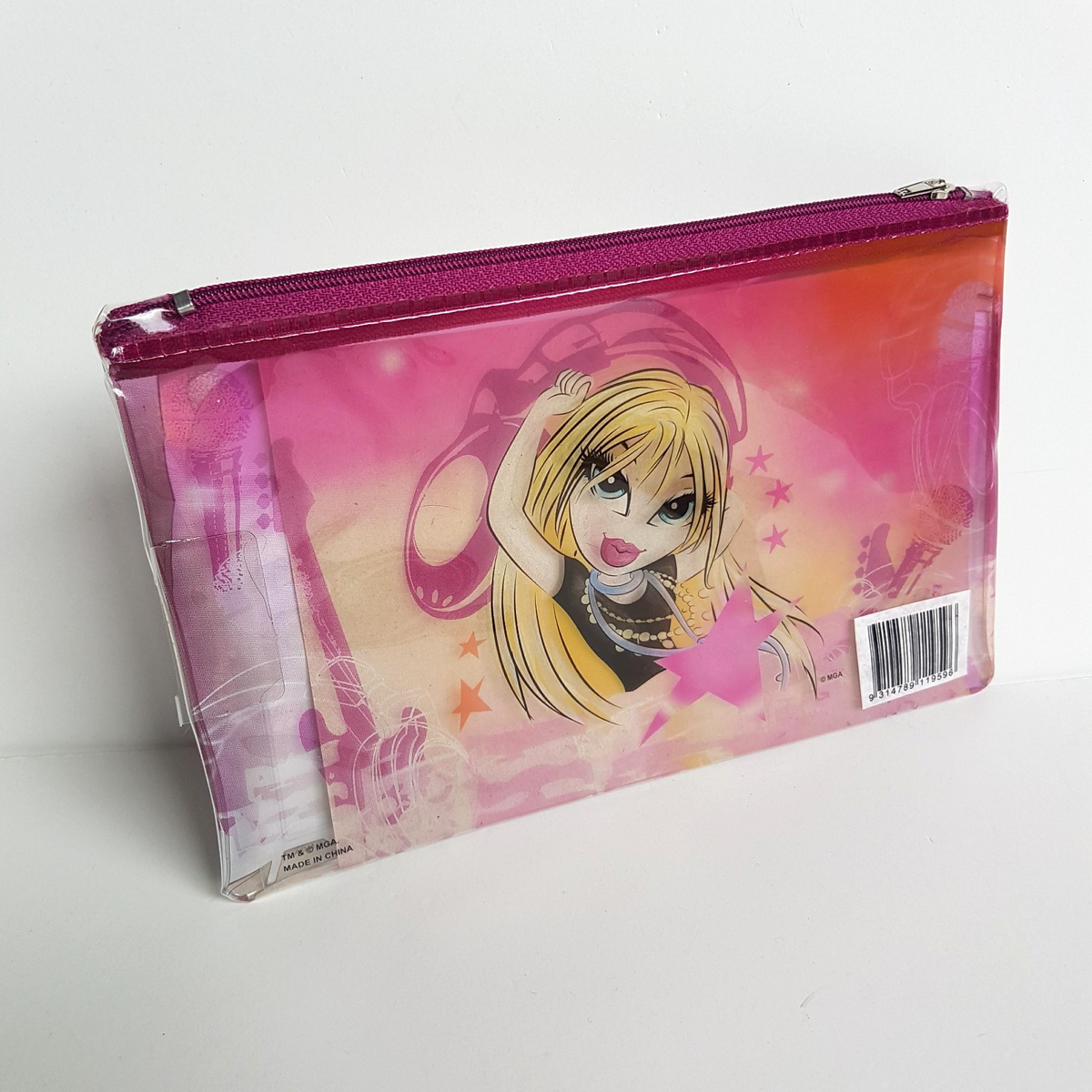 Y2K Bratz Doll PENCIL CASE Letter Insert Name Fashion Doll Retro Merchandise4