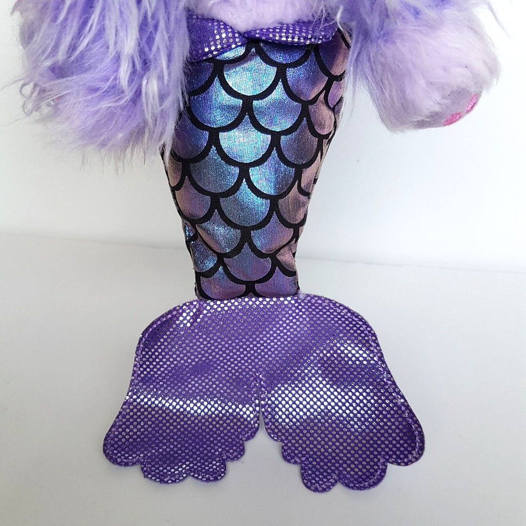 SCRUFF A LUVS Mermaid Dog Mystery Rescue Purple Plush Stuffed Animal Soft Toy6