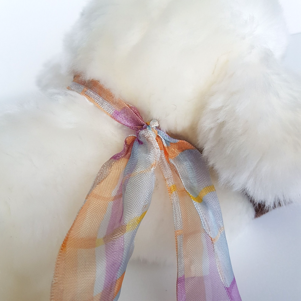 Adorable FLOPPY LAMB SLEEPY SHEEP Plush 30cm Stuffed Animal Laying Soft Toy Cute5