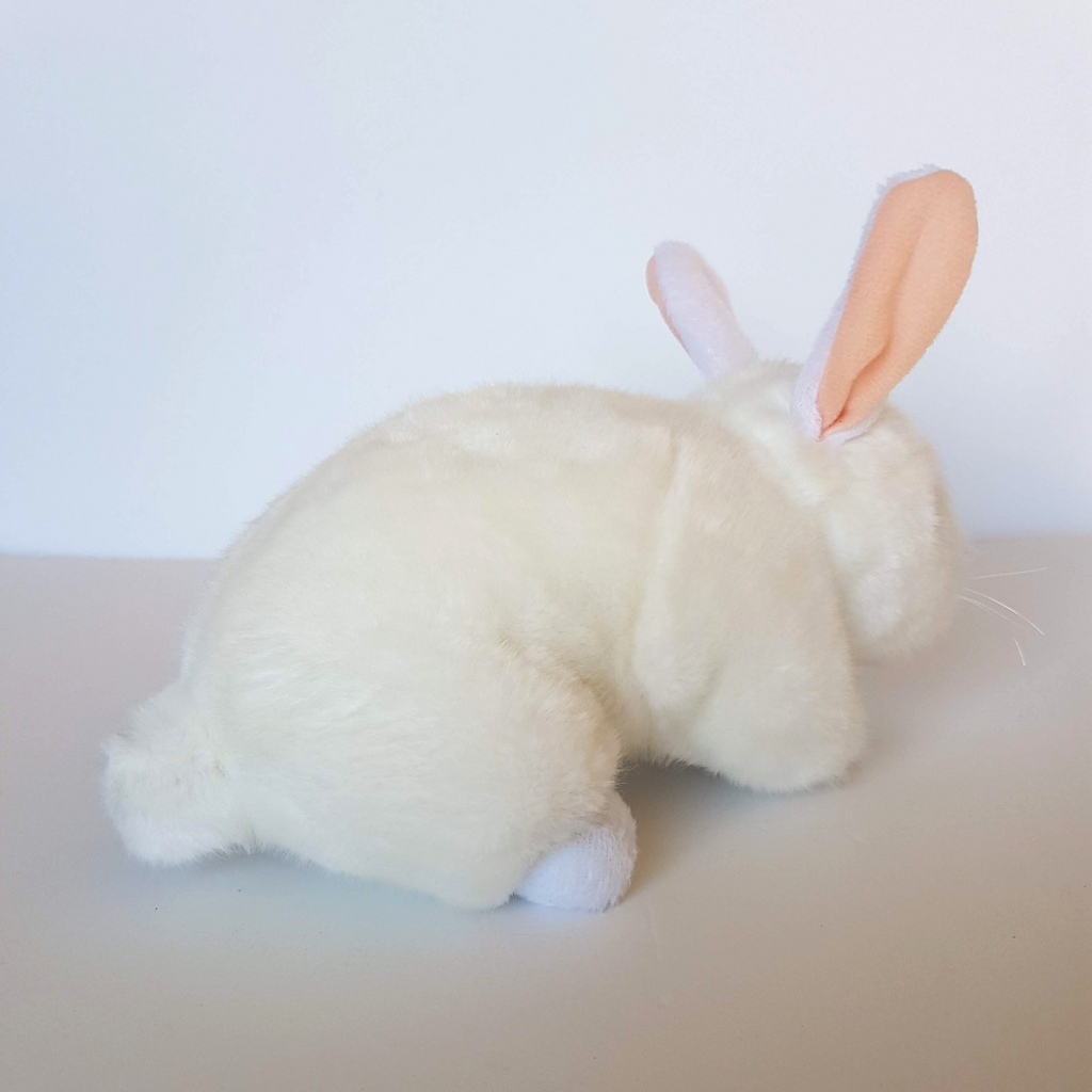 Bocchetta WHITE BUNNY RABBIT Plush Soft Toy Stuffed Animal 25cm Small Pet Toy3