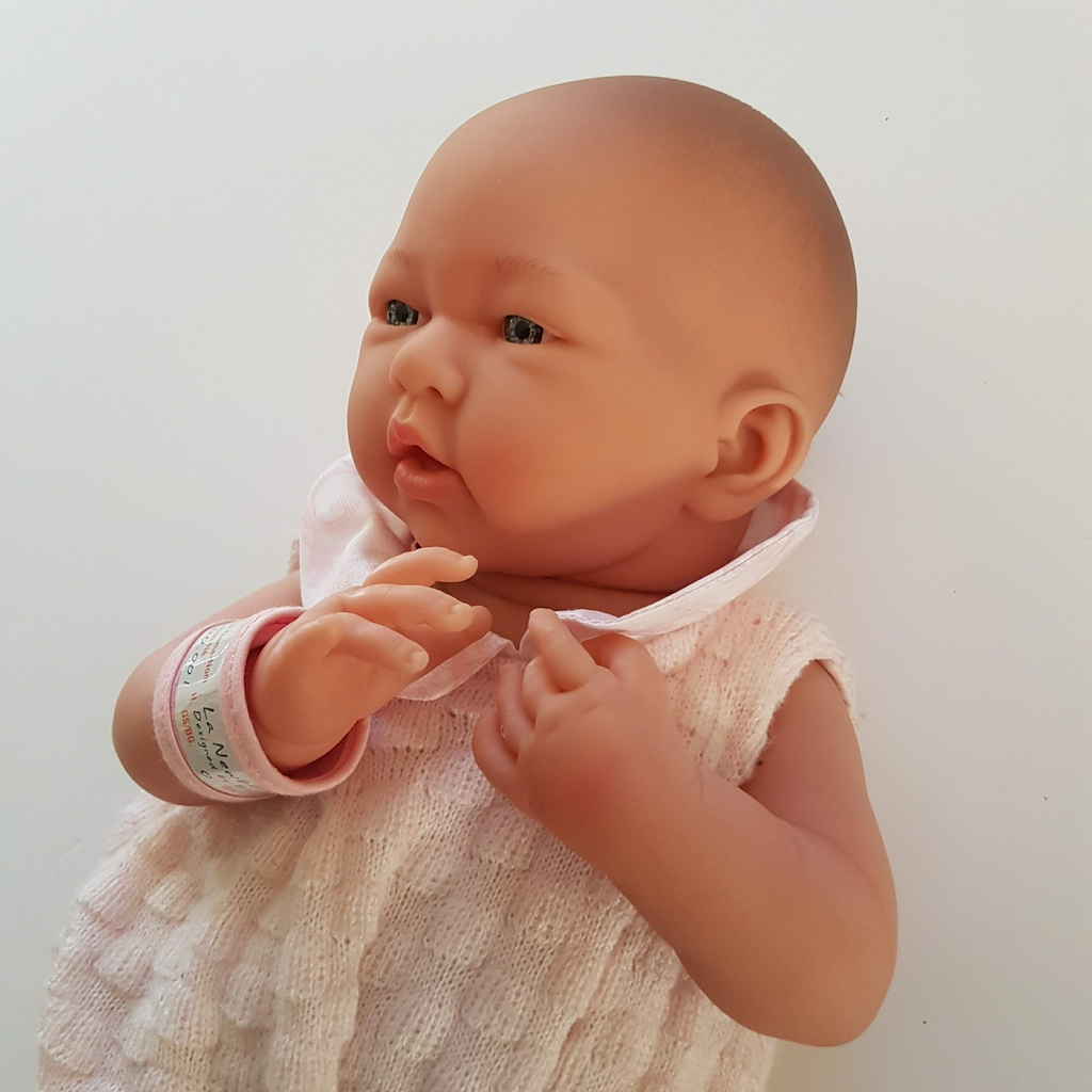 Berenguer LA NEWBORN Reborn Girl Baby Doll Silicone Vinyl 38cm Jointed 650g Toy6