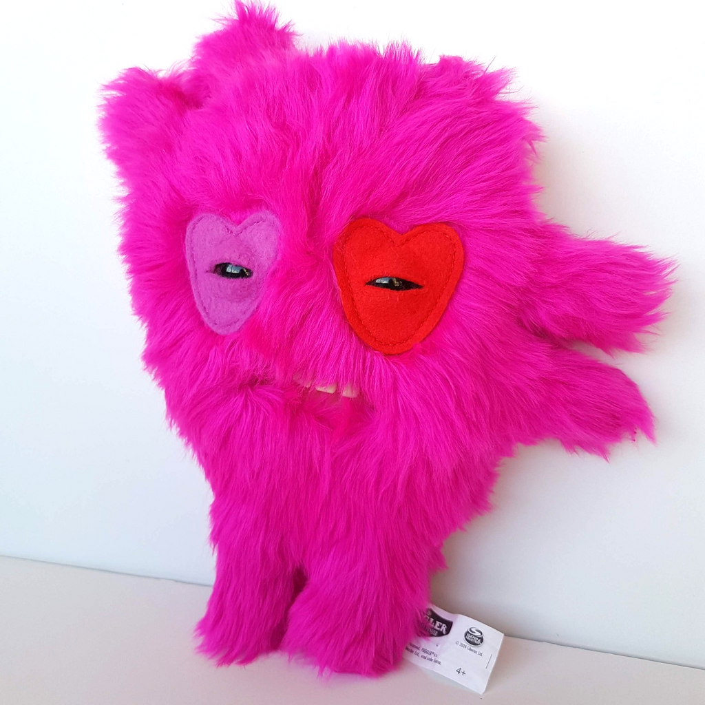 Fuggler CAPTAIN CARDIAC Heart Funny Ugly Monster New Fuggs on the Block Plush1