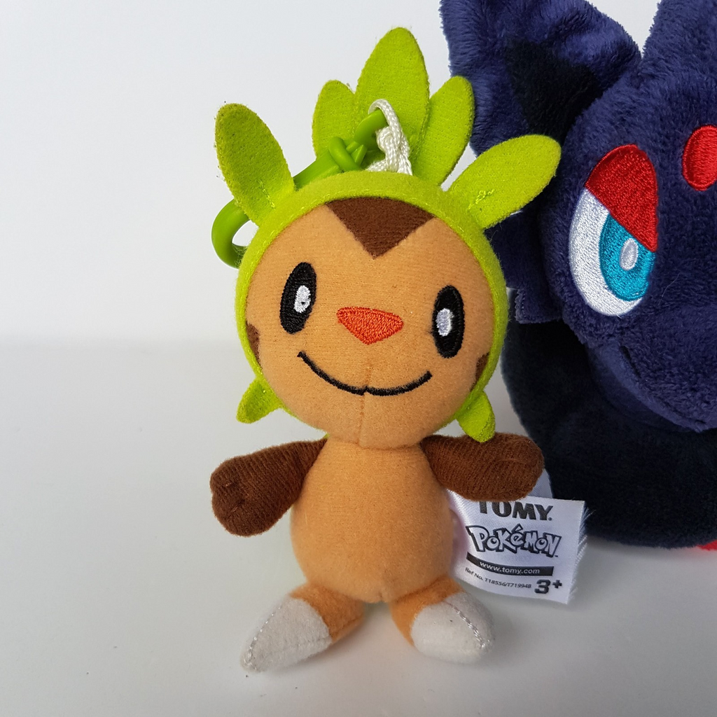 Pokemon CHESPIN ZORUA EEVEE Plush KEYCHAIN Toys Gaming Nintendo Soft Toy Bundle12