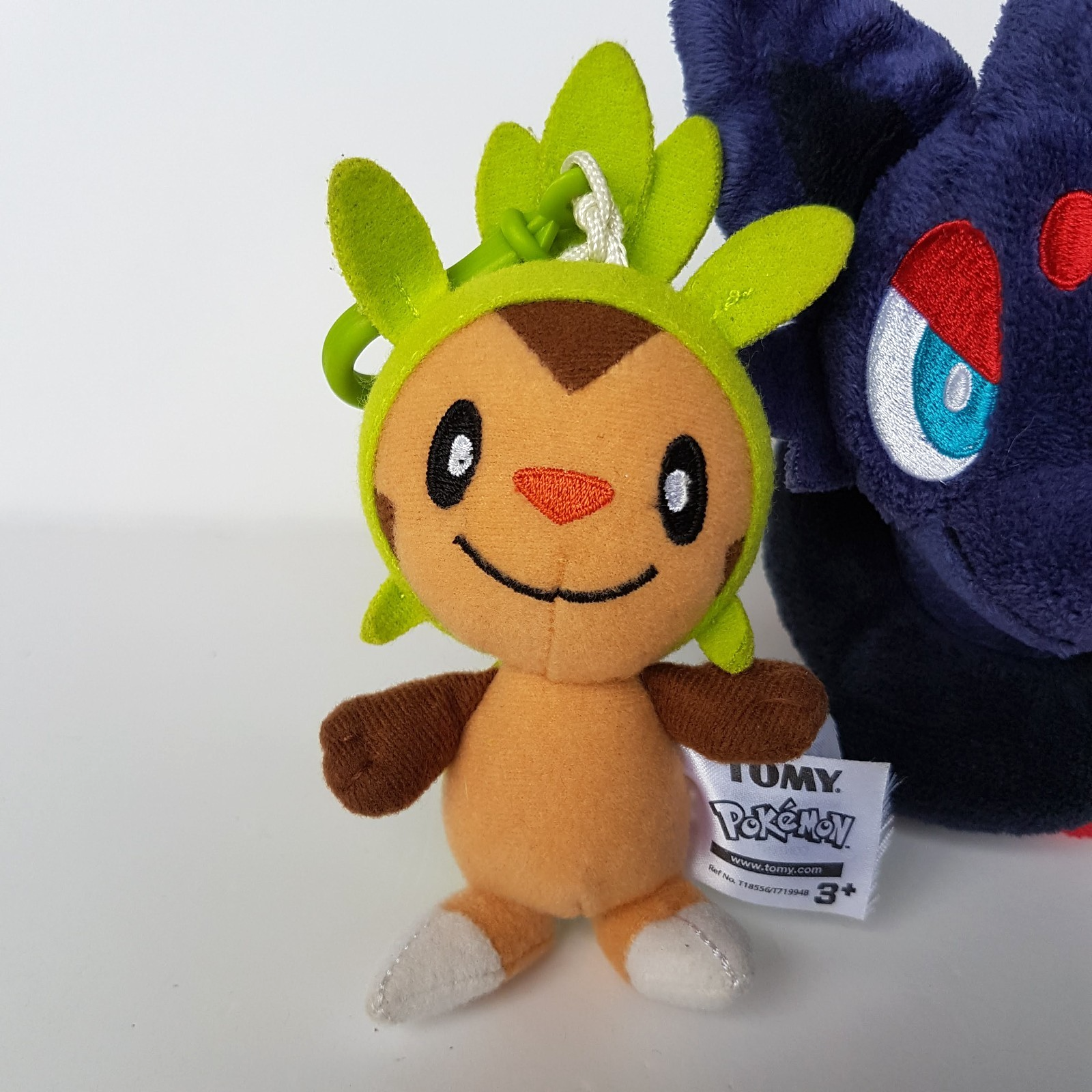 Pokemon CHESPIN ZORUA EEVEE Plush KEYCHAIN Toys Gaming Nintendo Soft Toy Bundle12