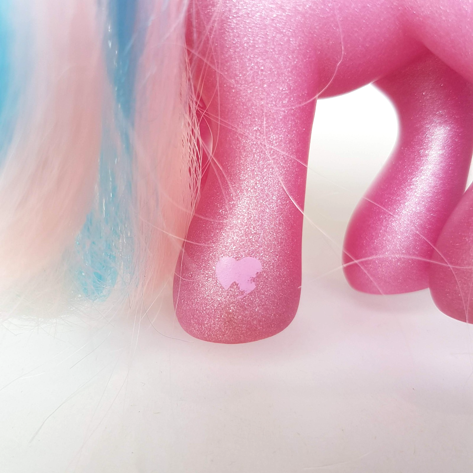 My Little Pony SUNSHOWER Horse Hasbro Vinyl Toy 2002 Brushable Sun Clouds Rain3
