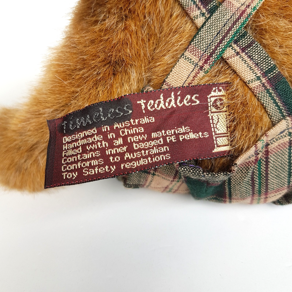 Timeless Teddies VICTOR Teddy Bear JOINTED 34cm Plush Stuffed Animal Soft Toy10