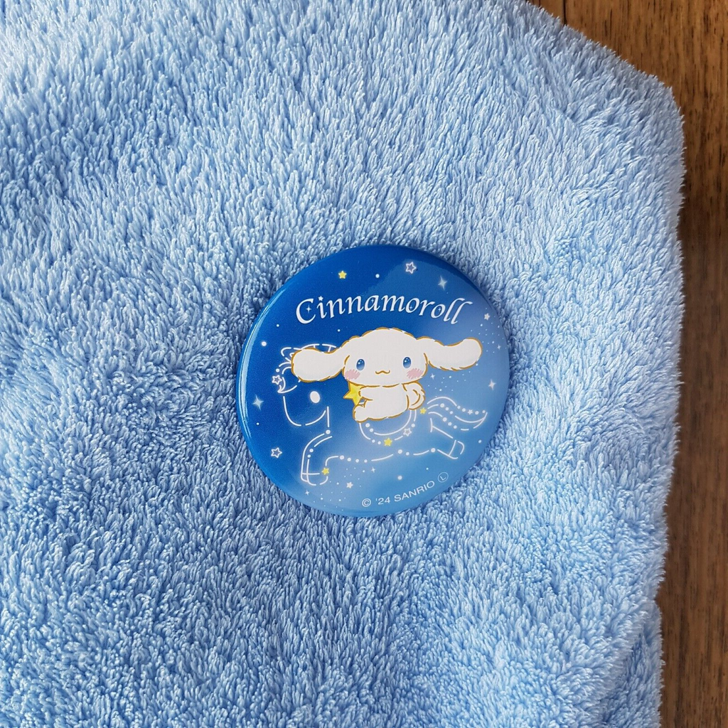 Cinnamoroll KIDS BATH TOWEL 135 x 70cm Blue Bathroom Shower + Badge Pin Cute2