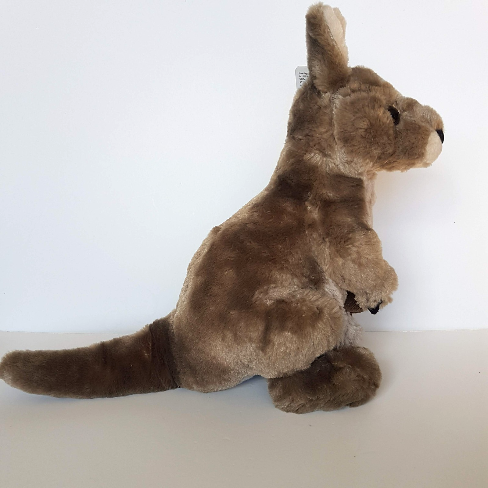 Wild Republic KANGAROO & JOEY 33cm Stuffed Animal Soft Toy Australian Animal TAG9