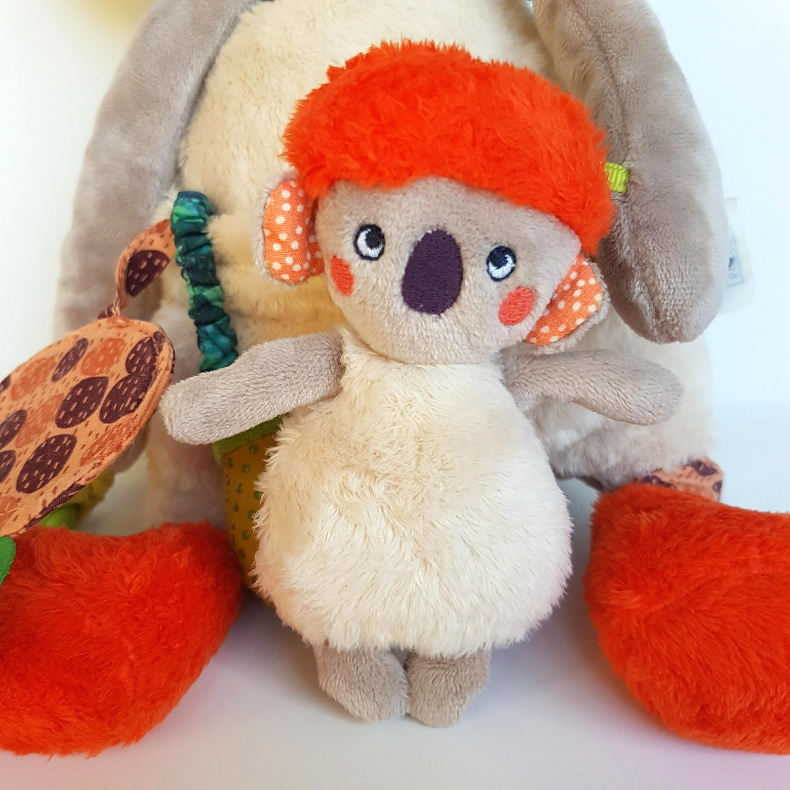 Moulin Roty KOALA & JOEY Plush 35cm Baby Activity Toy Stuffed Animal Soft Toy8
