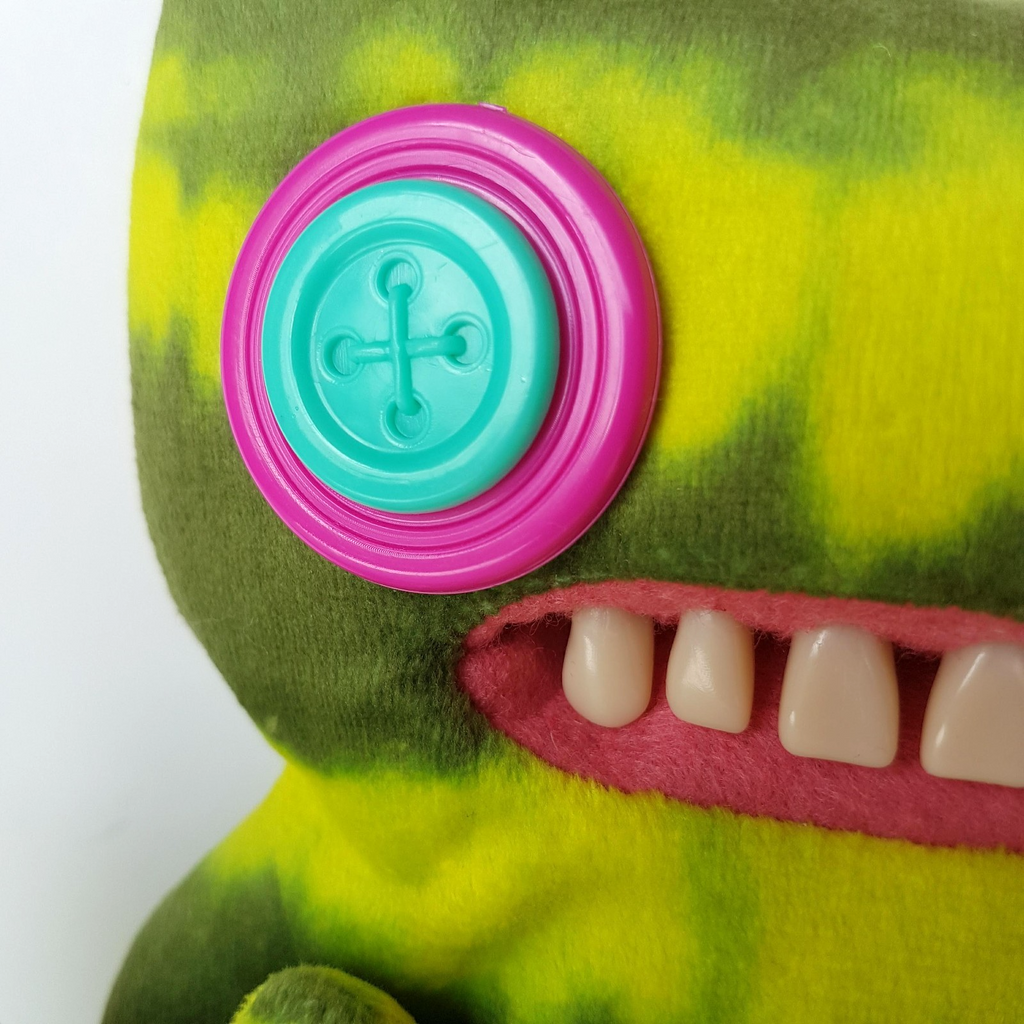 FUGGLER 2023 Laboratory Misfits Indecisive Monster + Mini Green Plush Soft Toys7
