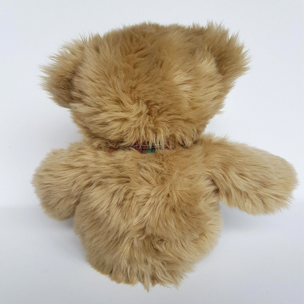 Tomfoolery TEDDY BEAR Plush 29cm Soft Toy Stuffed Animal Pet Tartan Bow Cuddly7
