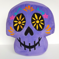 Large COCO Skull CUSHION Kids Purple Plush Large Pillow Toy Mexico Pixar Disney0
