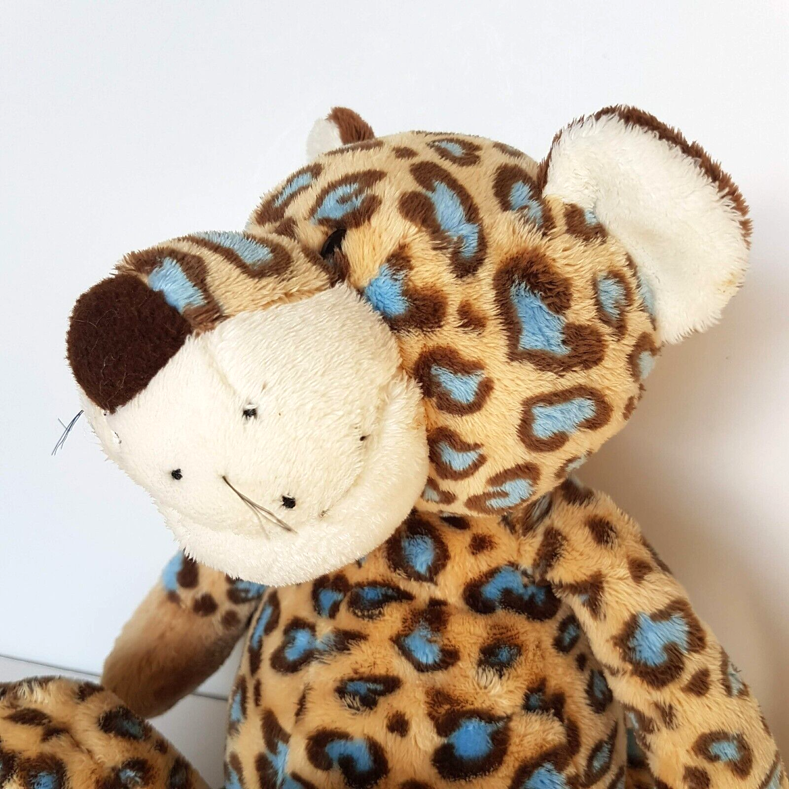 Nici Large LEOPARD WILD CAT Spotted Cheetah 35cm Plush Stuffed Animal Soft Toy1