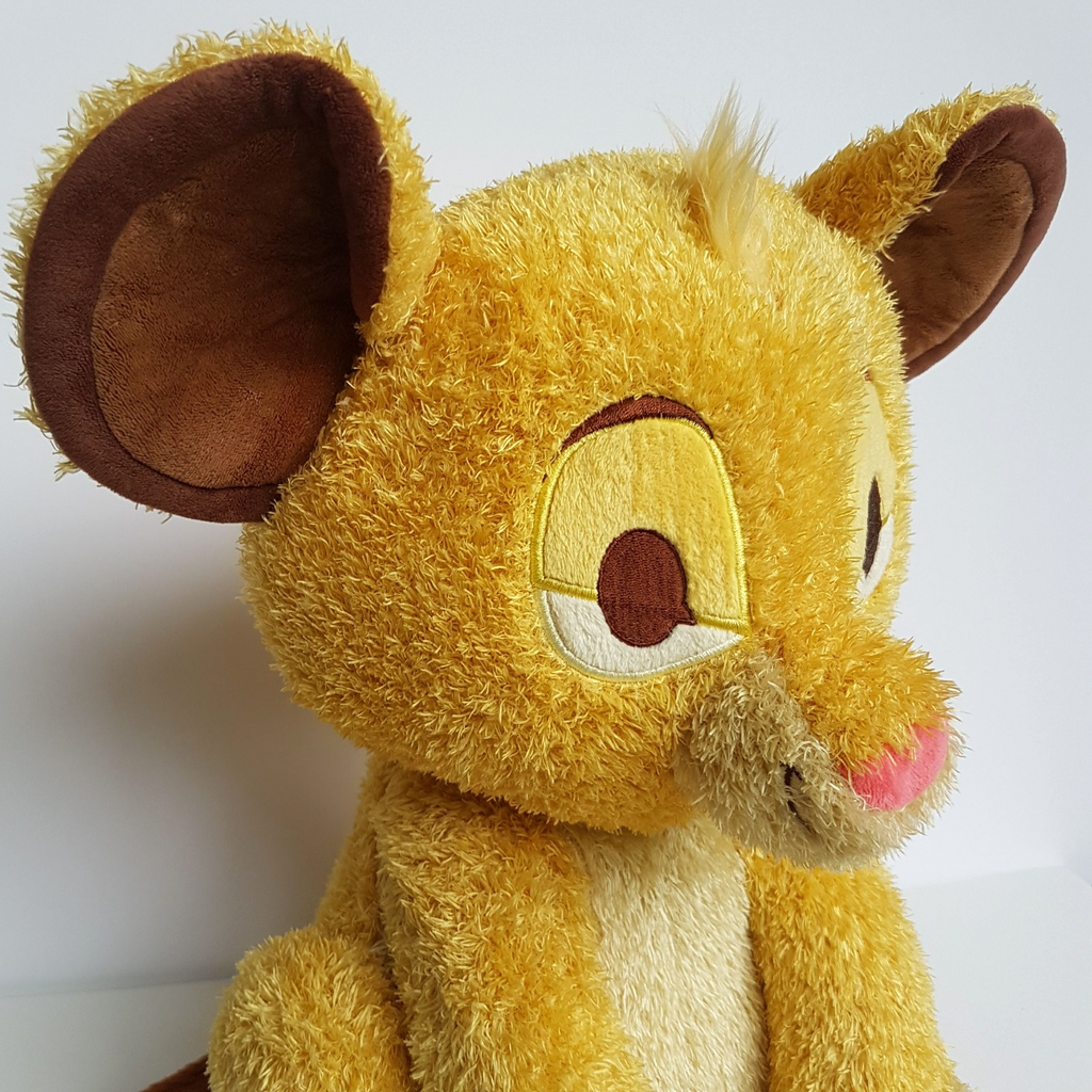 Disney Lion King WEIGHTED SIMBA Plush 37cm Stuffed Animal 1.5kg Soft Toy Sensory1