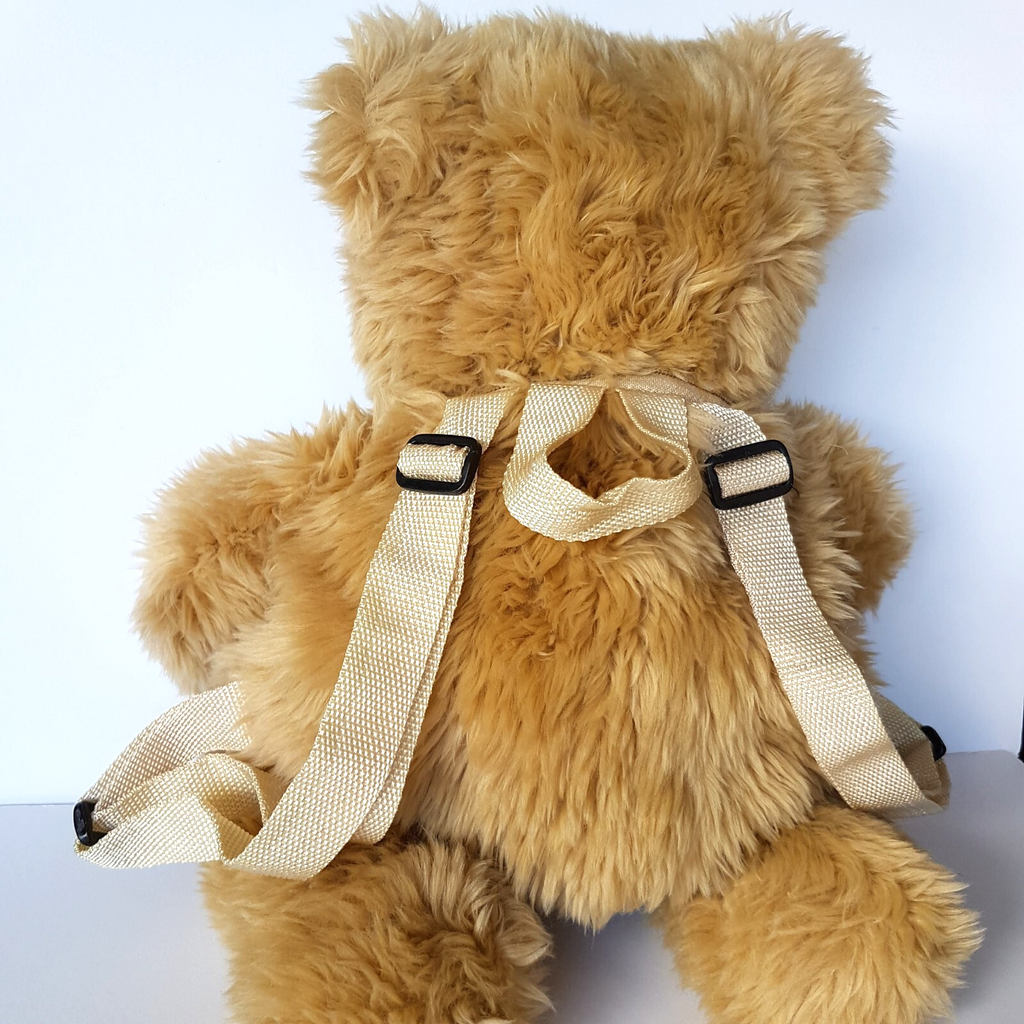 Plush Teddy KIDS BACKPACK Bag Stuffed Animal Bear Soft Toy 49cm School Bag Cute9