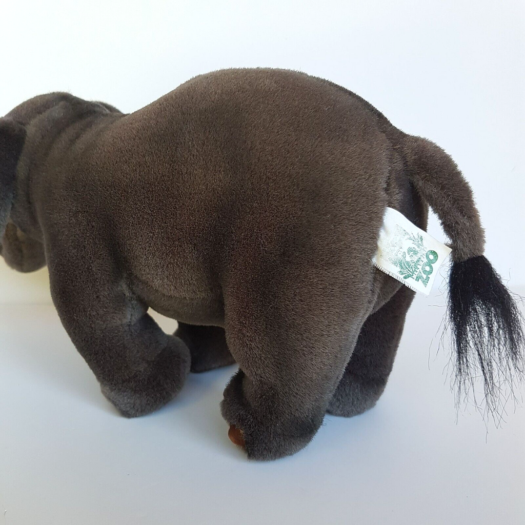 HANSA ELEPHANT Melbourne Zoo 14” Plush Realistic Stuffed Animal Wild Soft Toy3