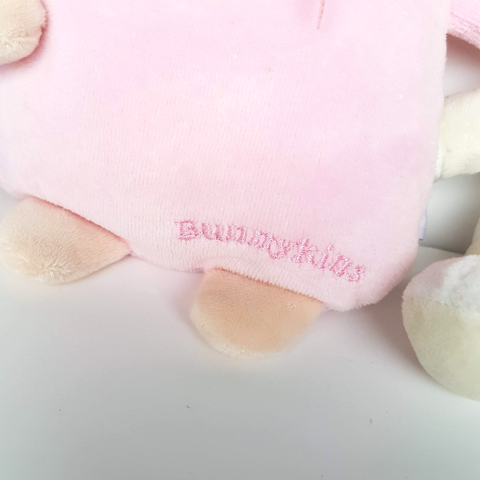 Royal Doulton BUNNYKINS Bunny Rabbit BABY Rattle Plush Soft Toy Stuffed Animal5