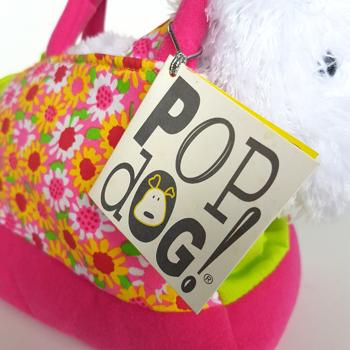 Rare POP DOG West Highland Terrier Plush Carrier 18cm Stuffed Animal Soft Toy8