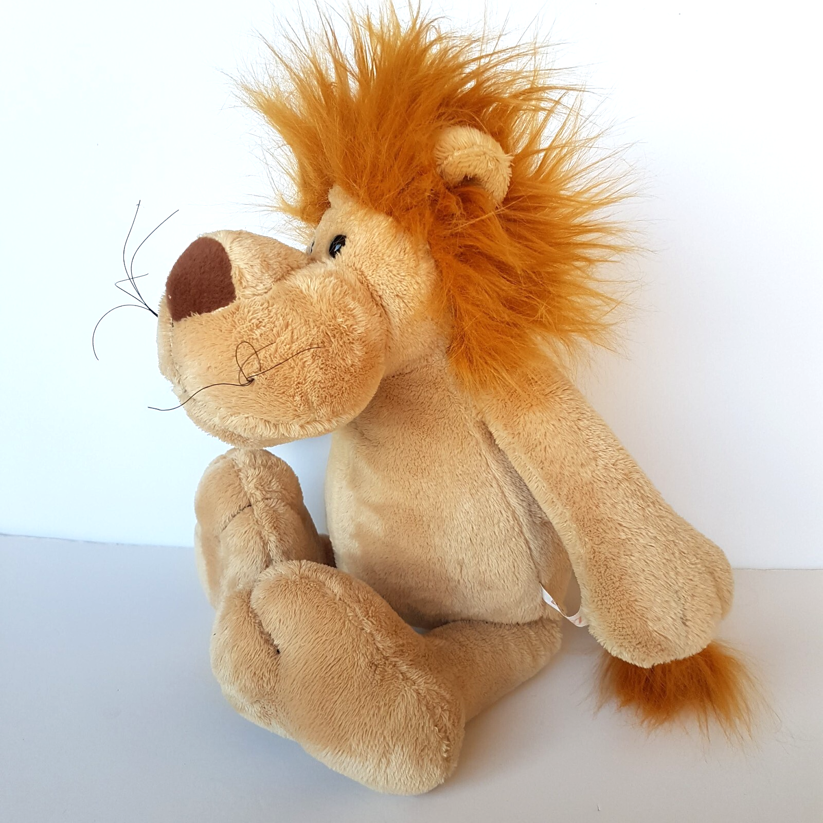 Nici LION WILD CAT Plush Soft Toy Stuffed Animal Safari Whiskers Cuddly Belly8