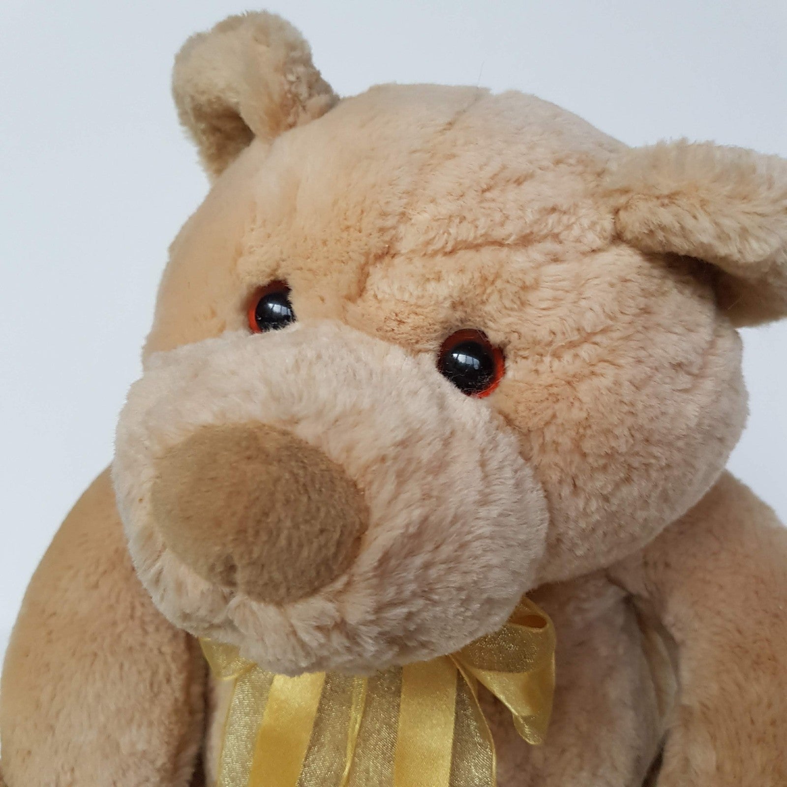 Gund Heads & Tales TEDDY BEAR Honey Plush Soft Toy 30cm Vintage Stuffed Animal5