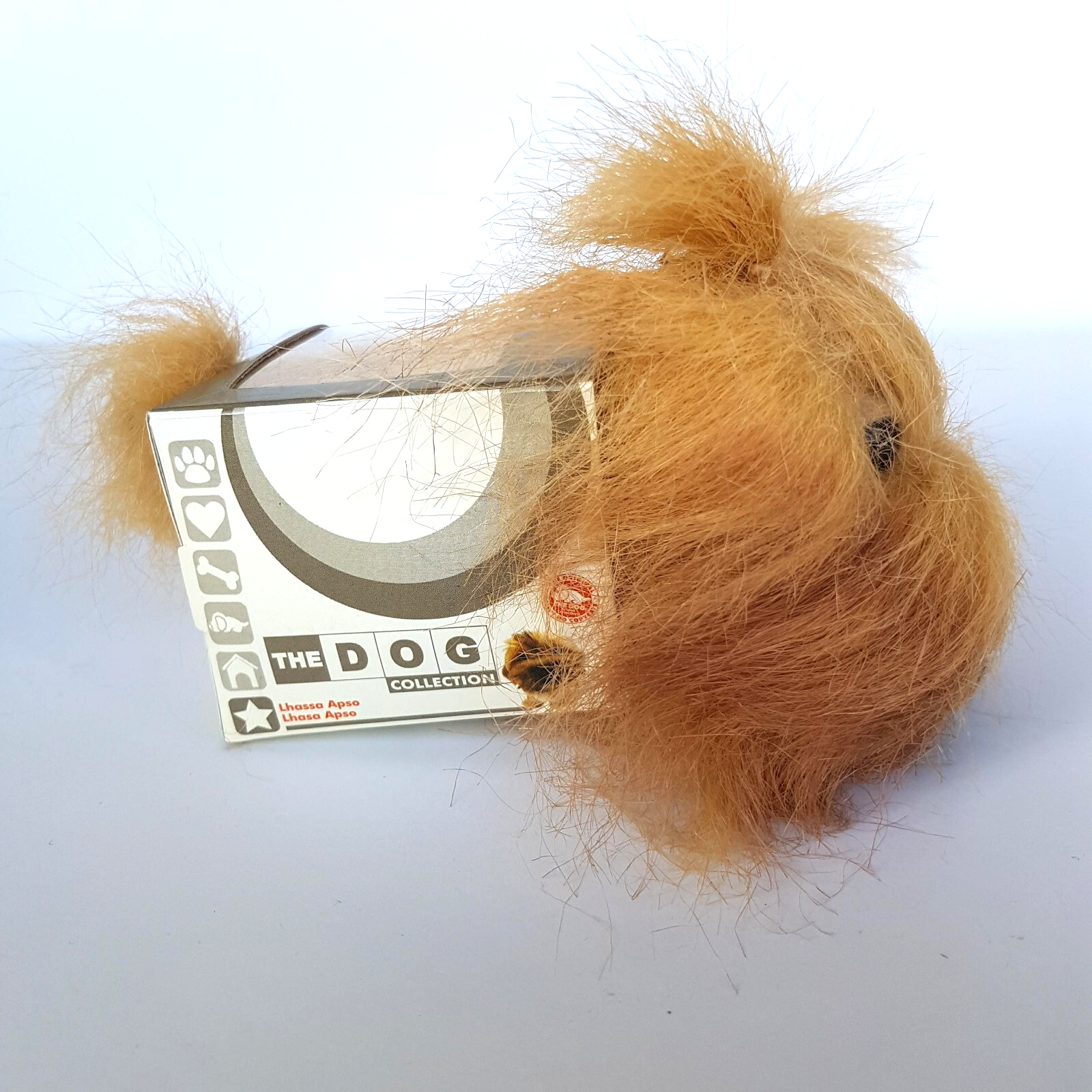 ARTLIST The Dog LHASA APSO Puppy Original Box Collar Plush Soft Toy Retired Cute4