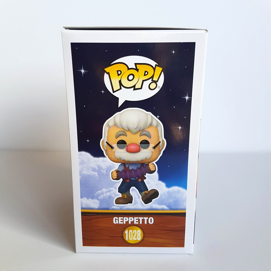 Funko Pop GEPPETTO Pinocchio 1028 Vinyl Figure Disney Bobblehead Fairy Tale Toy4