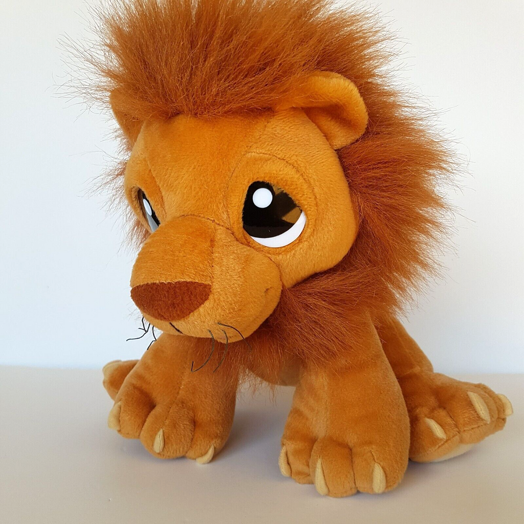 PROTECTED PALS Lion Wild Cat Plush Stuffed  Animal Big Eyes Pawphans Soft Toy2