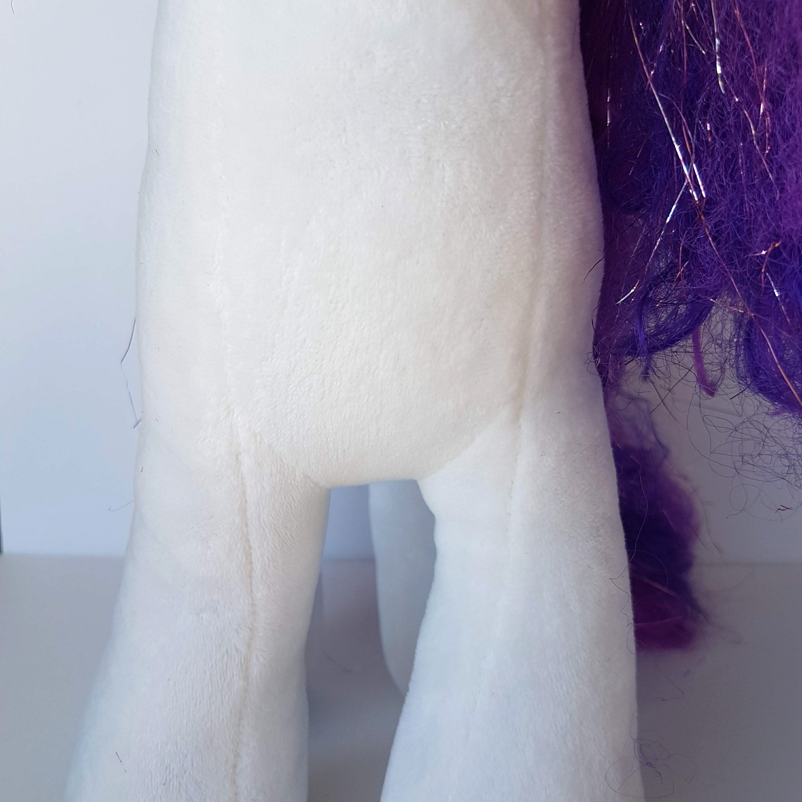 TY My Little Pony RARITY SPARKLE Large Plush 17” Stuffed Animal Soft Toy 20168