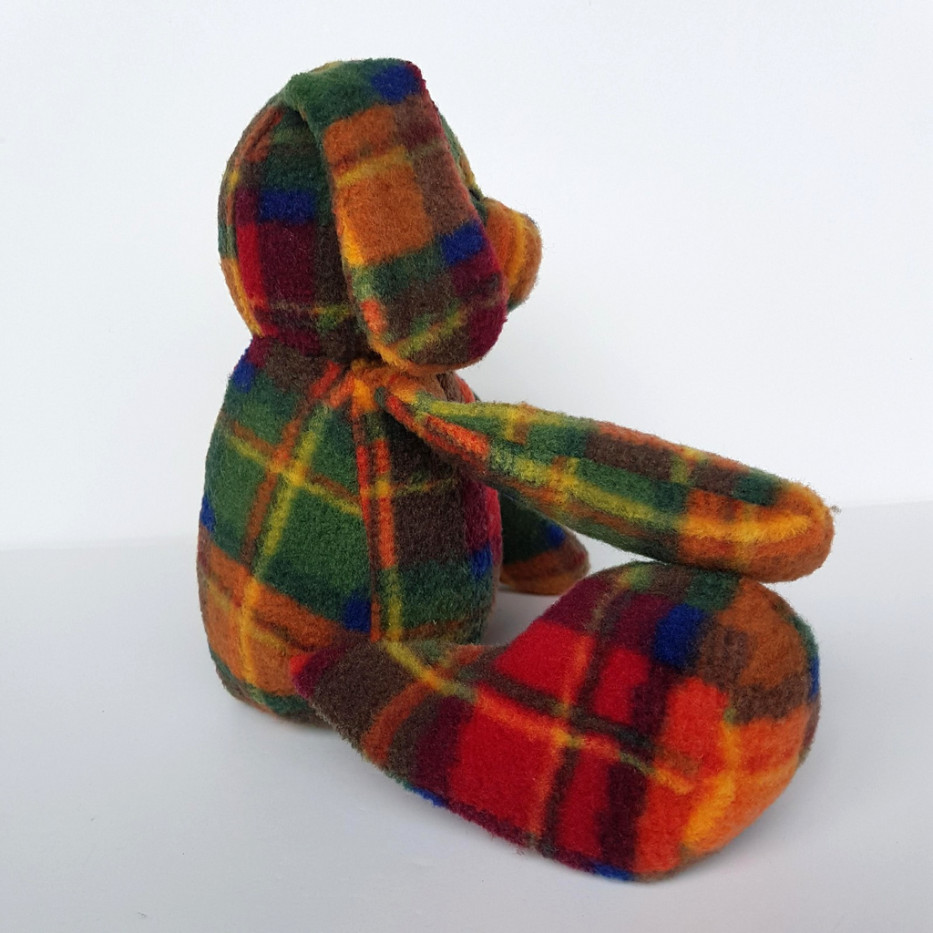 Floppy TARTAN PLAID RABBIT Plush 29cm Stuffed Animal Soft Toy Christmas Toys14