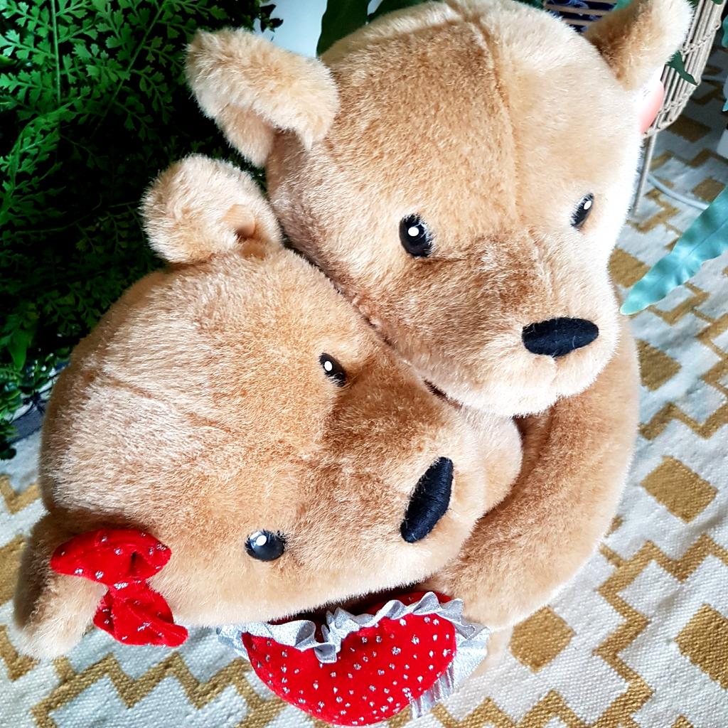 Valentines CUDDLE TEDDY BEARS Plush Heart Love Toy 47cm Soft Toy Stuffed Animal4