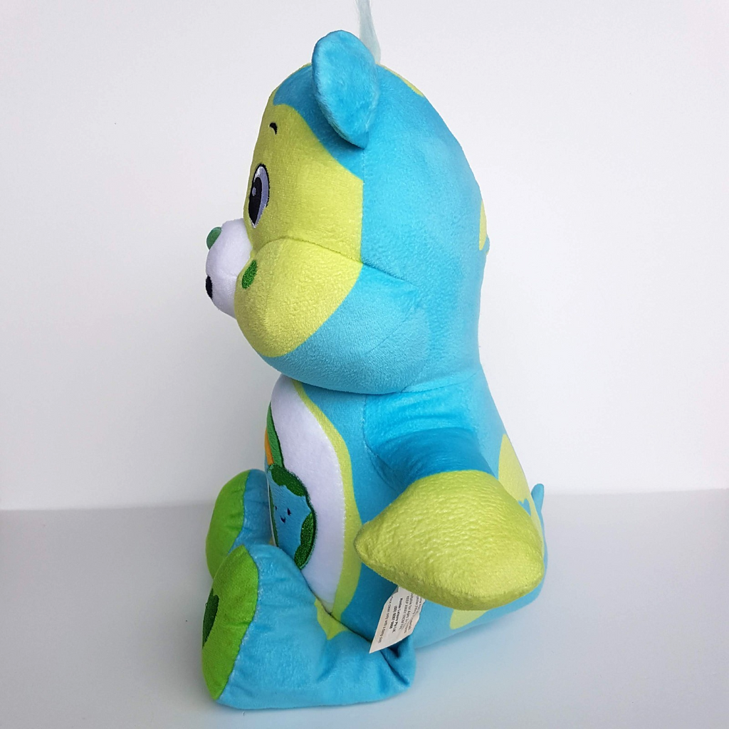 Care Bear EARTH BEAR Licensed 40cm Plush Stuffed Animal Soft Toy Rainbow Heart5