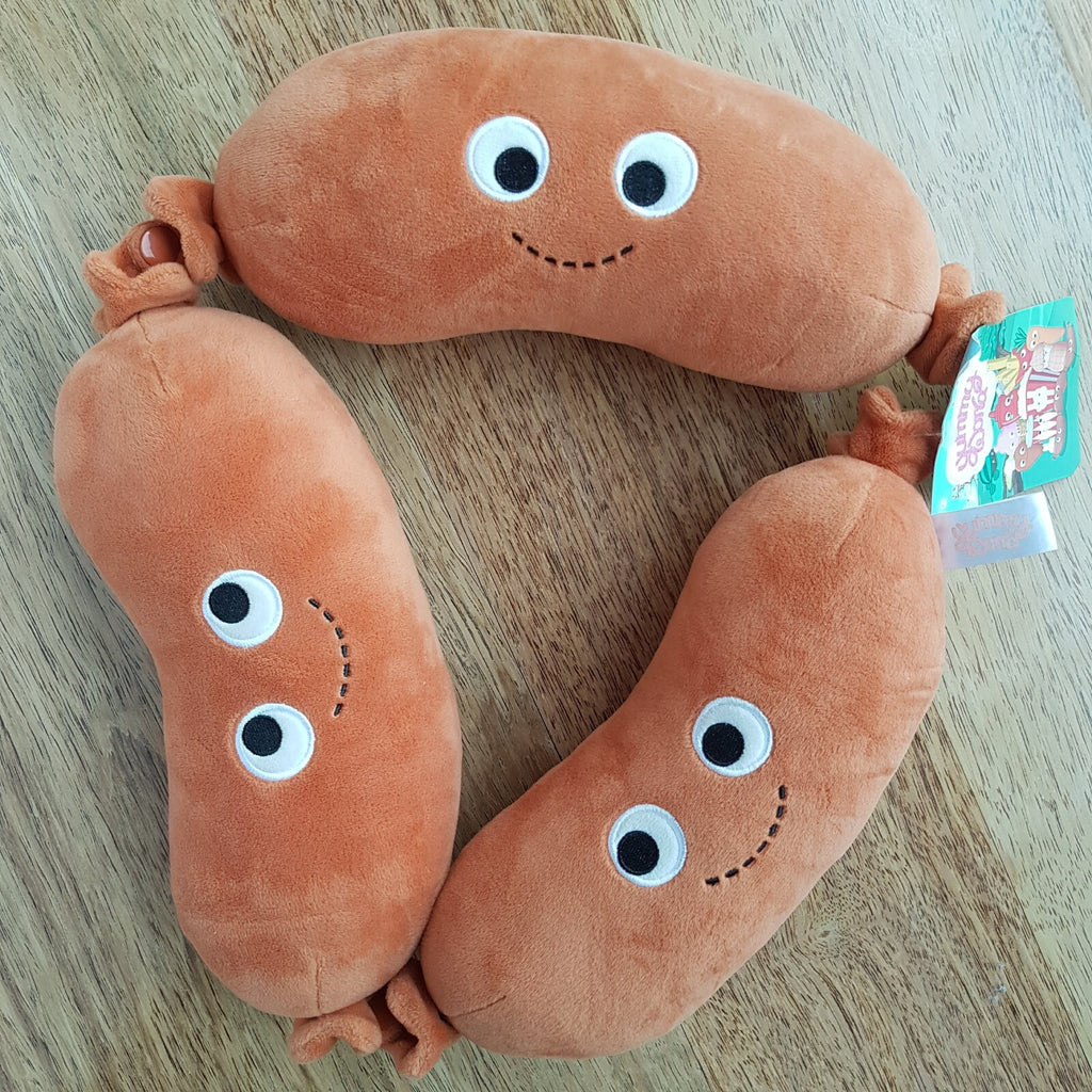 Yummy World SAUSAGE STRAND Detachable Plush 89cm Soft Toy Stuffed Food Meat Toy0