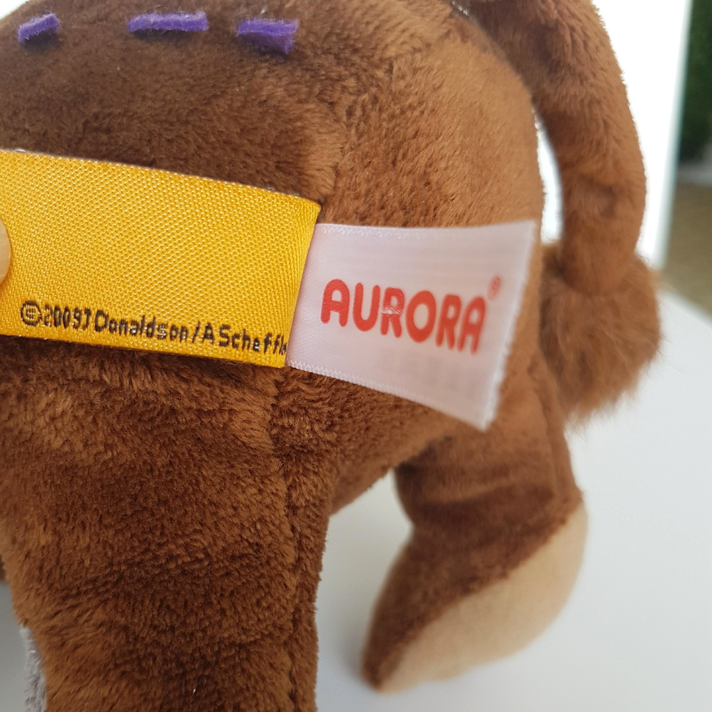 Aurora THE GRUFFALO 2009 Plush Soft Toy 20cm Stuffed Animal Monster Book Brown7
