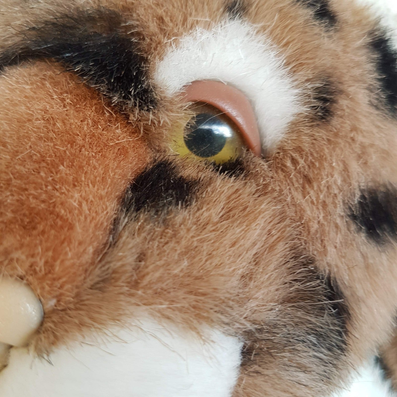 RARE Vintage CHEETAH LEOPARD WILD CAT CUB Plush Soft Toy Stuffed Animal Jungle10