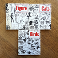 Ways of Drawing HOW TO DRAW BOOK Bundle Lot Human Body Figure Cats & Birds HC0
