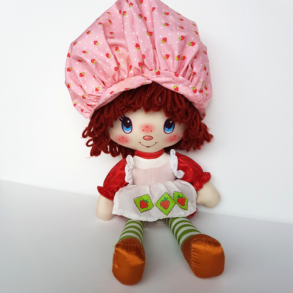 Strawberry Shortcake RAG DOLL 40th ANNIVERSARY Sparkle Glitter 36cm Soft Toy5