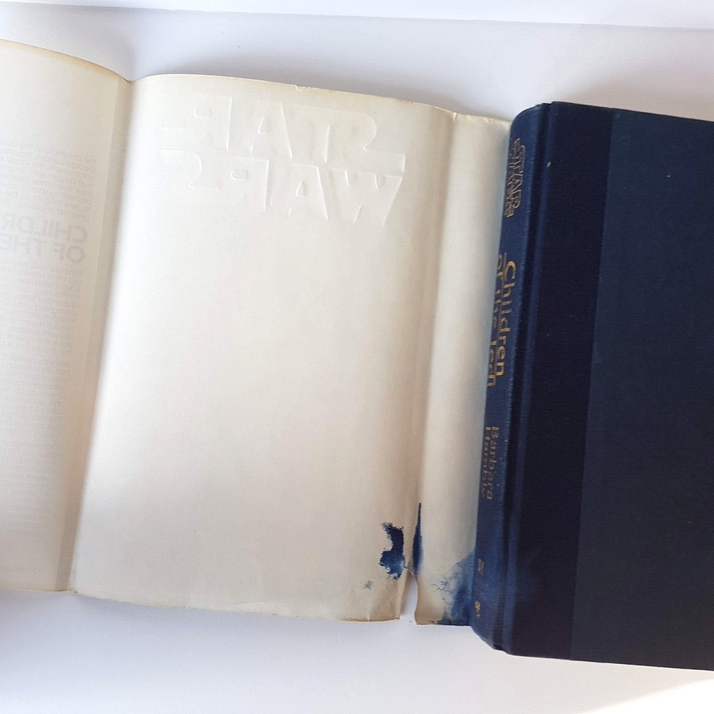 STAR WARS Book Children of the Jedi Hardcover 1995 1st Edition Vintage Sci Fi5