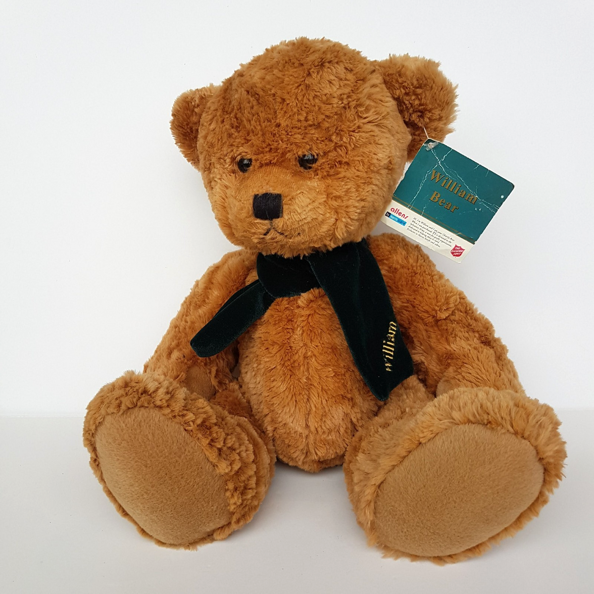 Russ Salvation Army WILLIAM TEDDY BEAR 36cm Plush Soft Toy Stuffed Animal TAGS0
