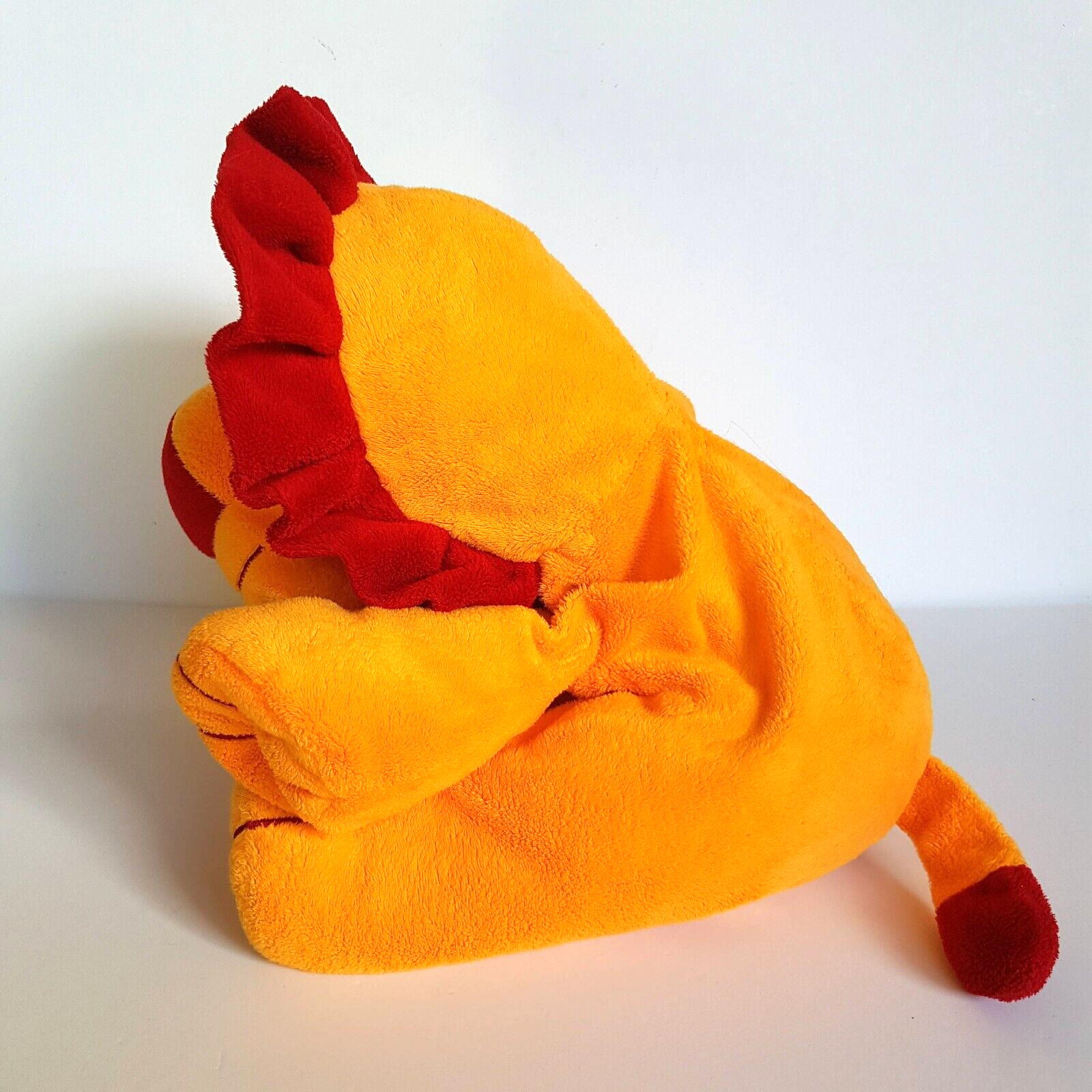 Cardeaux FLOPPY LION Red Orange Plush 19cm Soft Toy Stuffed Animal Beanbag Cute7