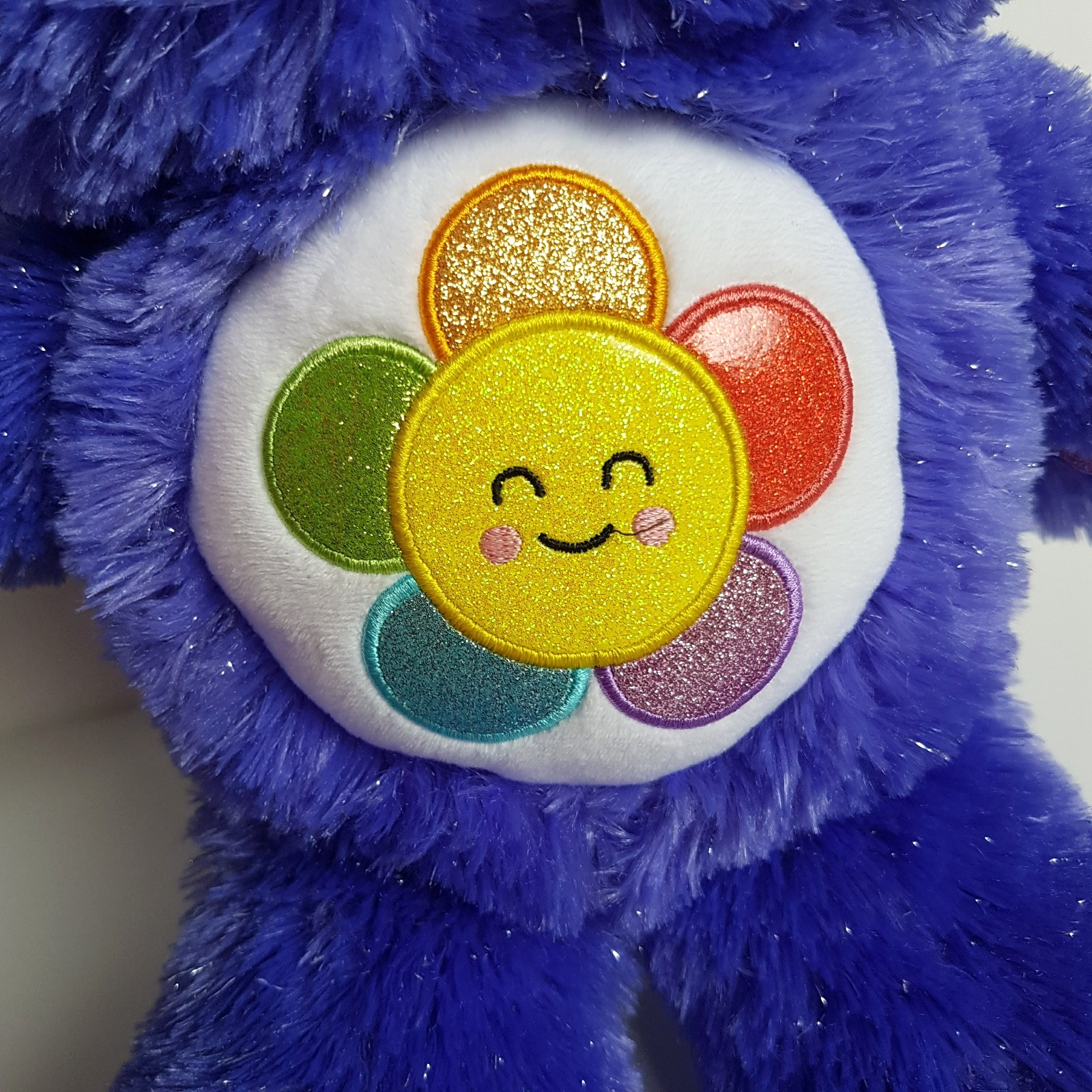 Care Bear HARMONY BEAR Collector's Edition Sparkle Soft Toy Stuffed Animal 35cm5