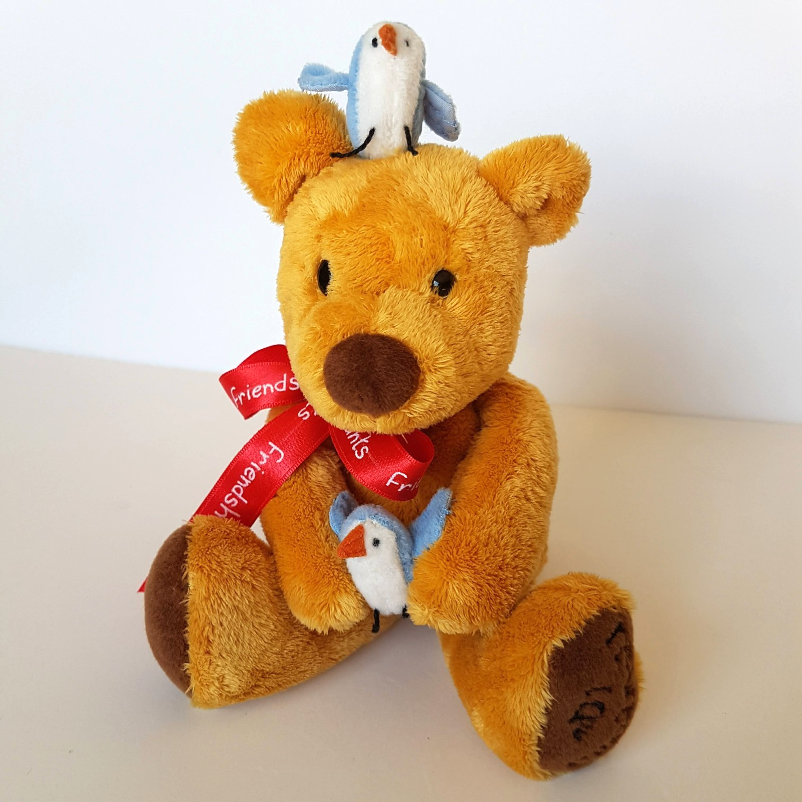 Gund NEWTONS LAW Teddy Bear Plush 27cm Stuffed Animal Soft Toy Friendship Counts0