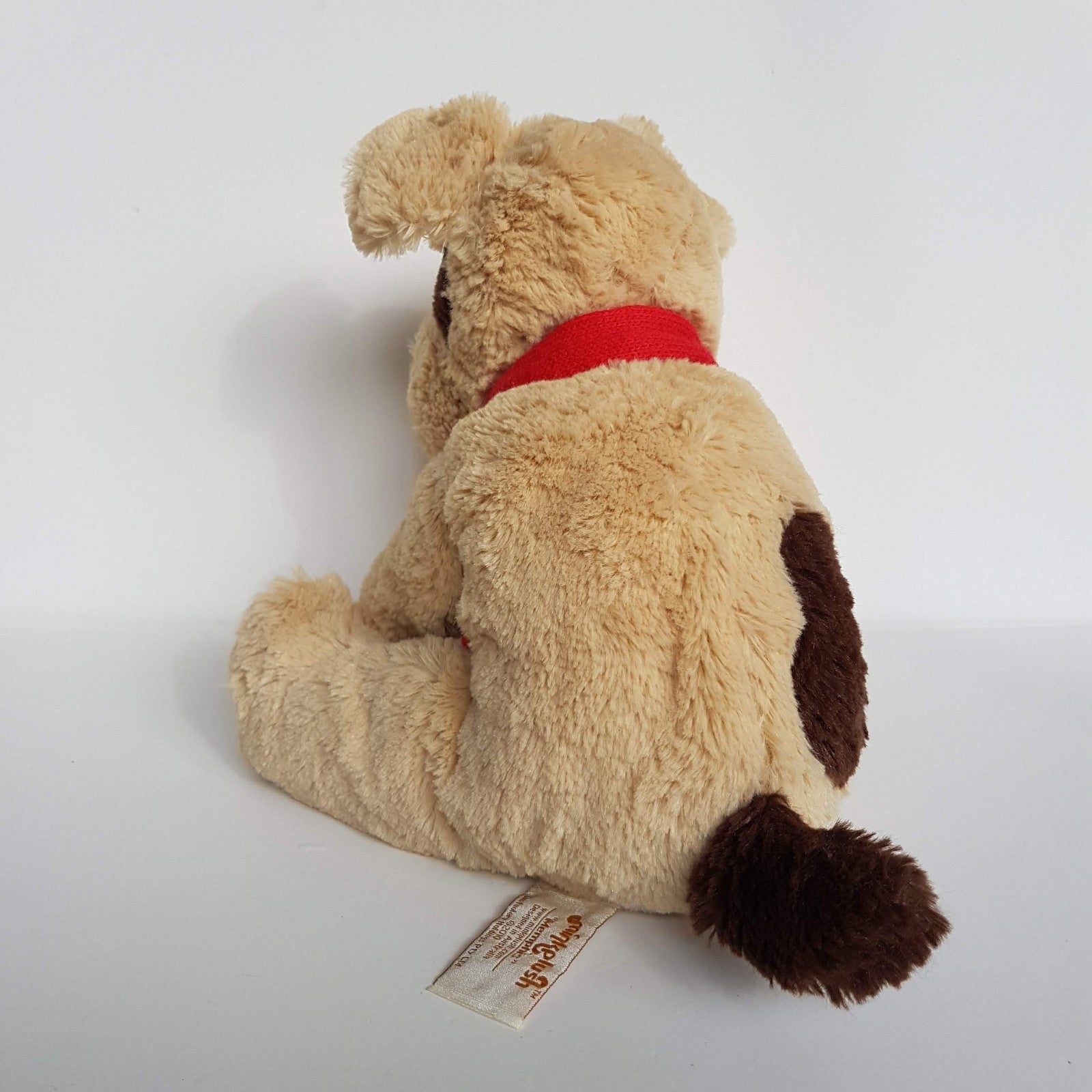Minkplush MEMPHIS DOG Plush Puppy Stuffed Animal Soft Toy Red Scarf Cuddly Cute2