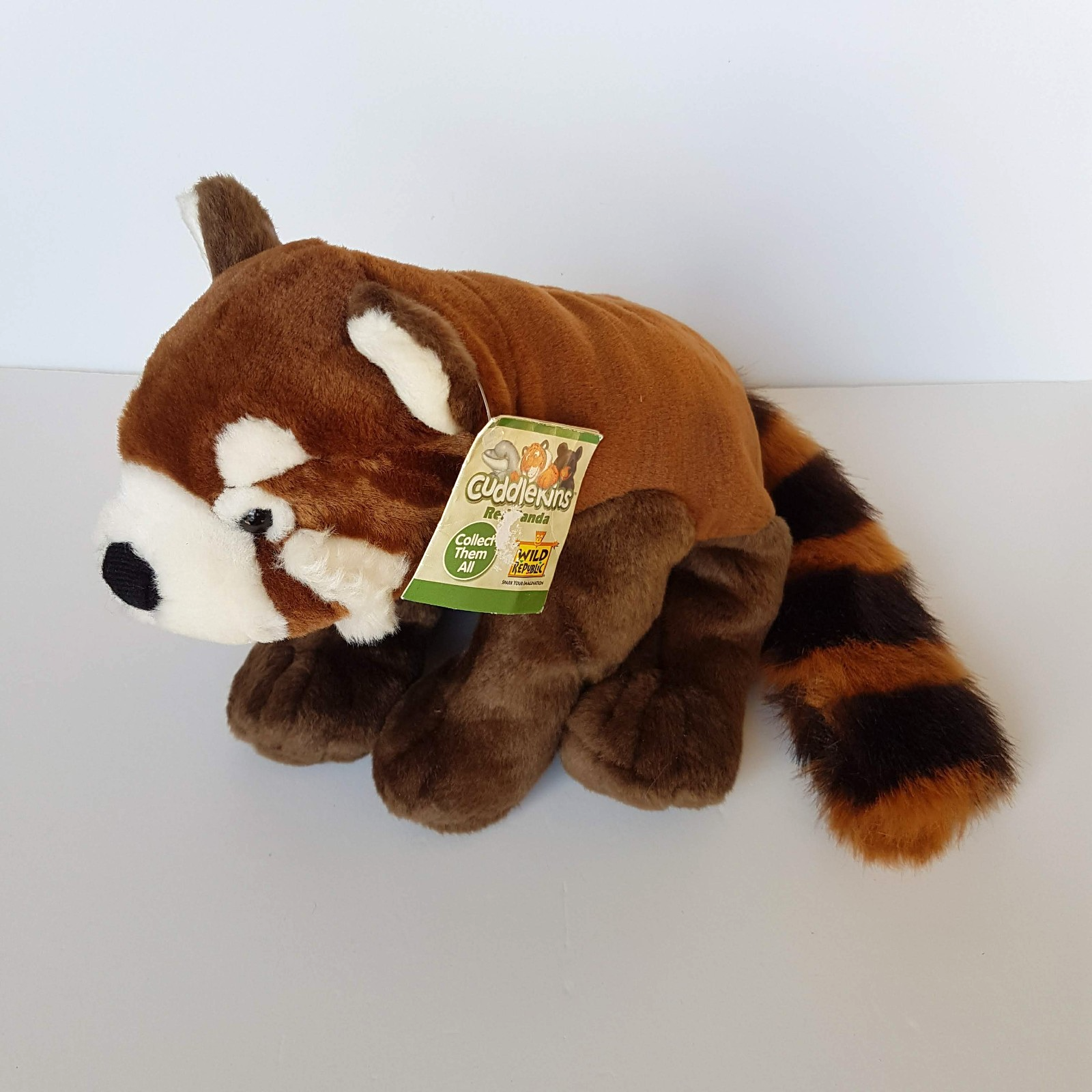Cuddlekins RED PANDA Plush 28cm Stuffed Animal 2007 Jungle Soft Toy Super Soft1