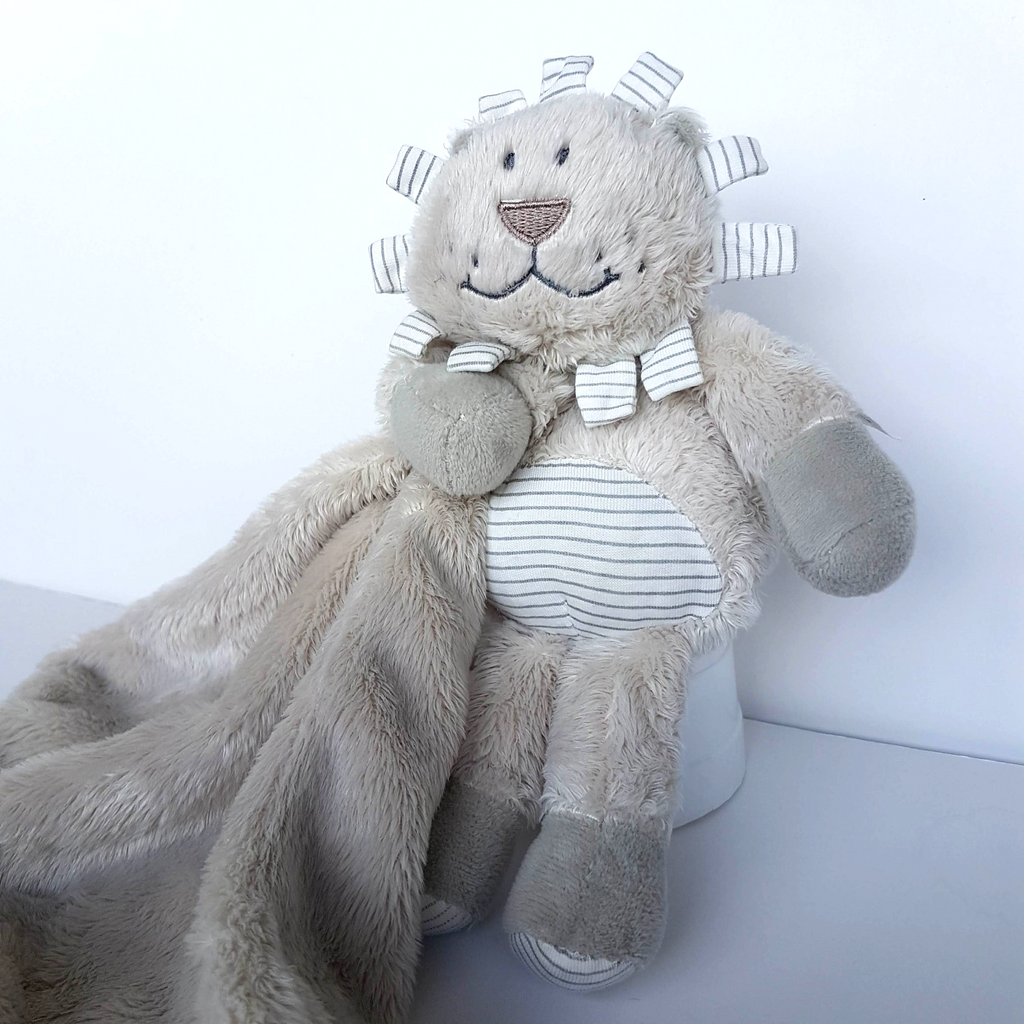 Ogilvies LION Lovey Plush Comforter Security Blanket Soft Toy Stuffed Animal3
